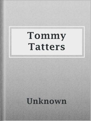 cover image of Tommy Tatters